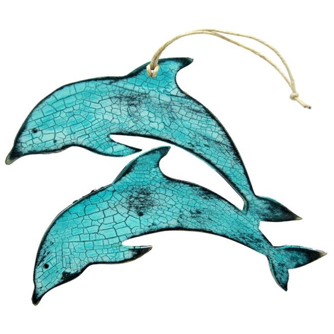 Designocracy 995191-O Dolphin Wooden Ornament